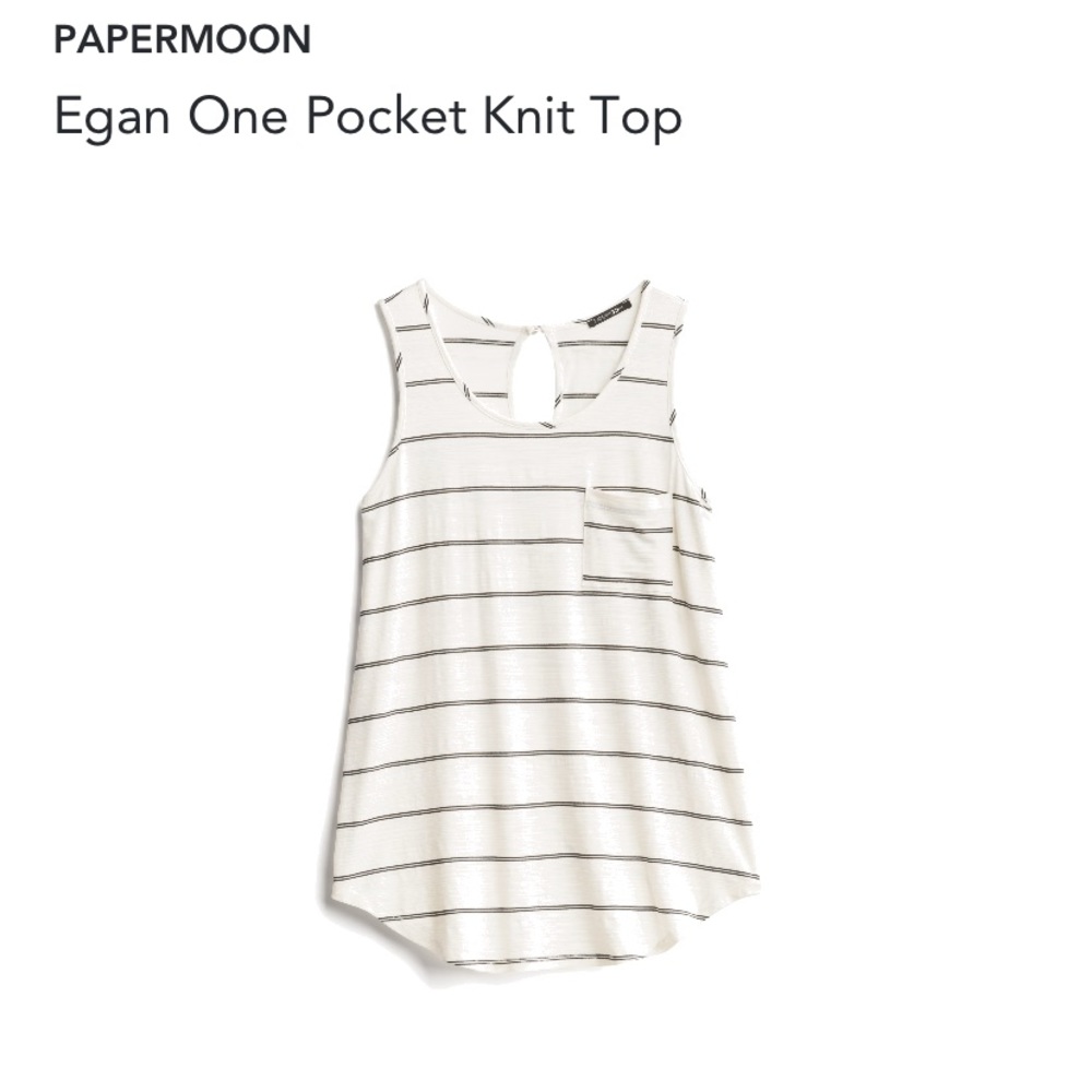 NWT Large Papermoon Tank